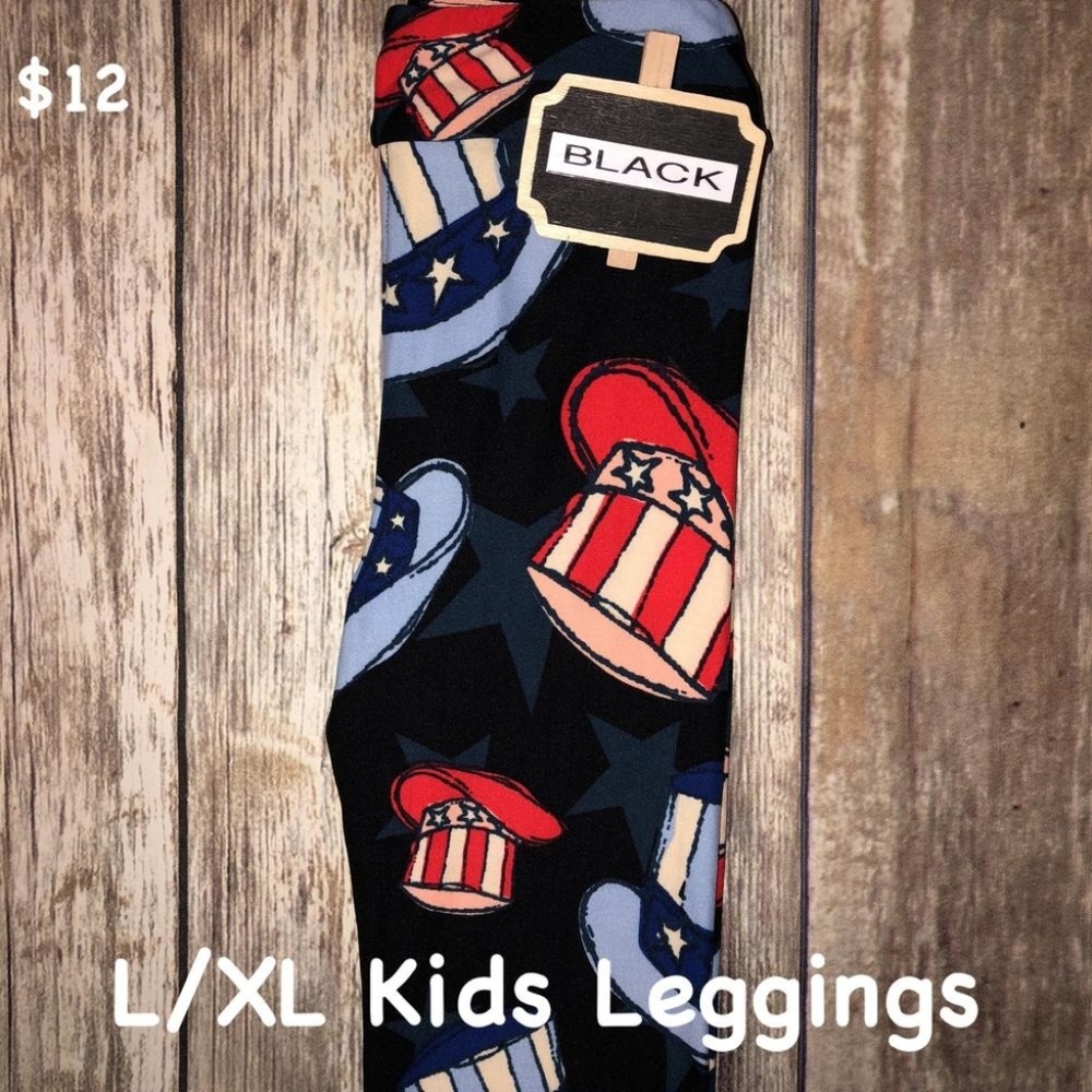 LuLaRoe Kids L/XL Leggings New with Tags